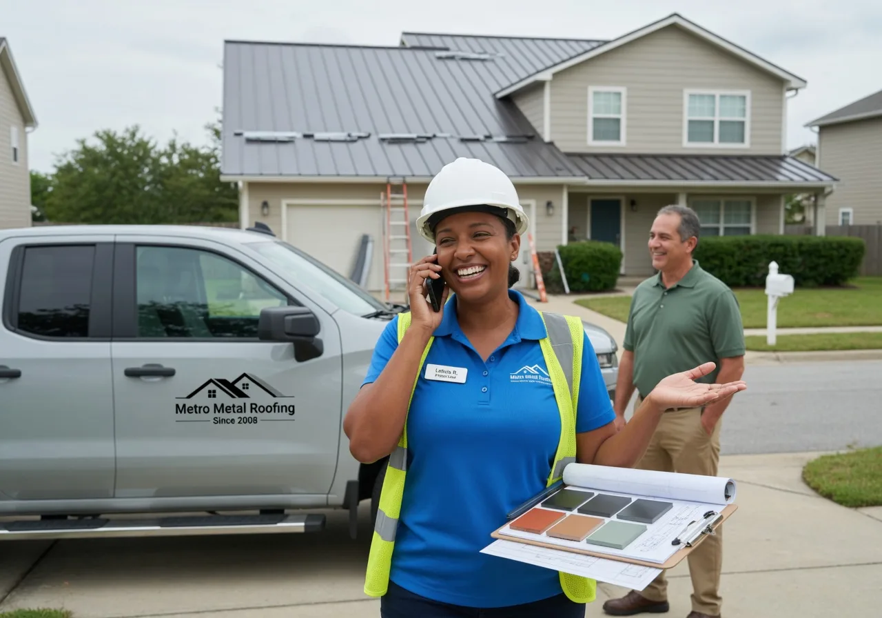 Storm Damage Metal Roof Repair in Norwood, LA
